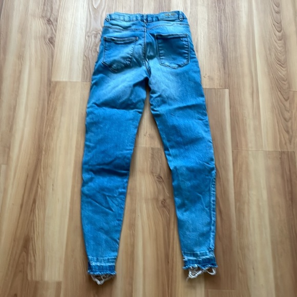 Zara girls button up denim jeans - size 13-14 - Picture 2 of 6